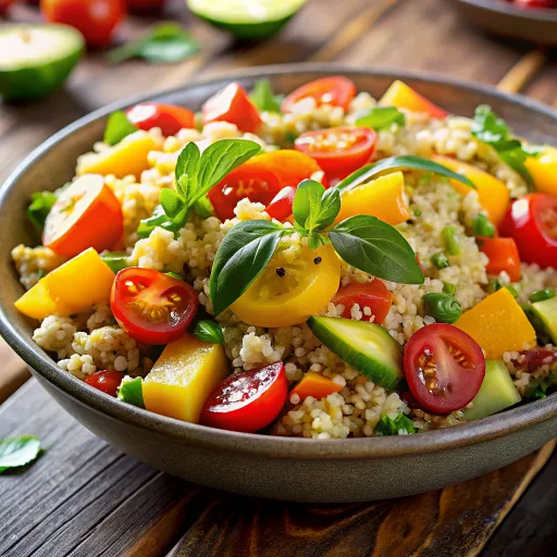Ensalada de Quinua con Verduras